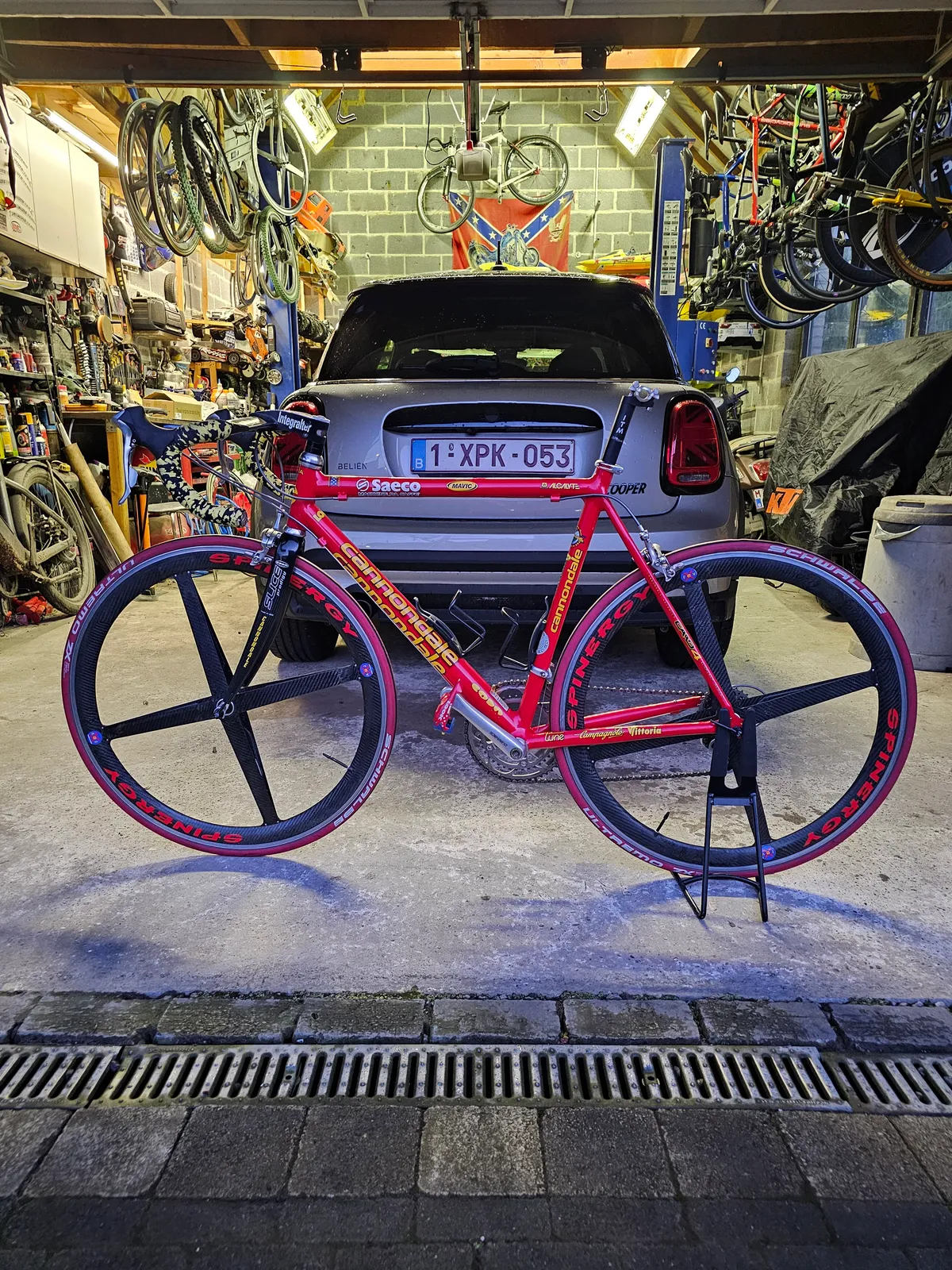 Cannondale CAAD4 Saeco team Cipollini 1999 view 3