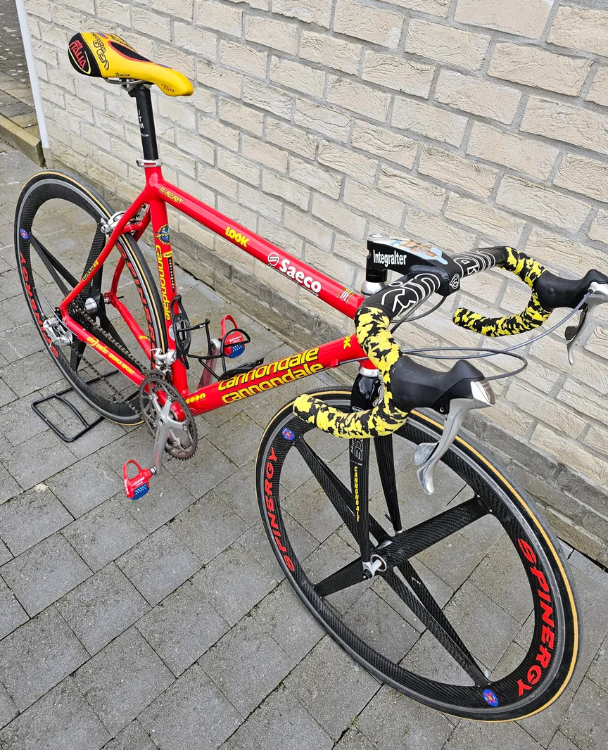 Cannondale CAAD4 Saeco team Cipollini 1999 view 11