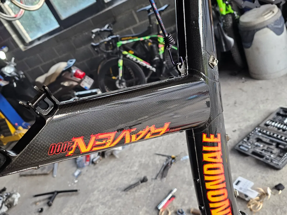 Cannondale super V Raven 2000 1996 view 8