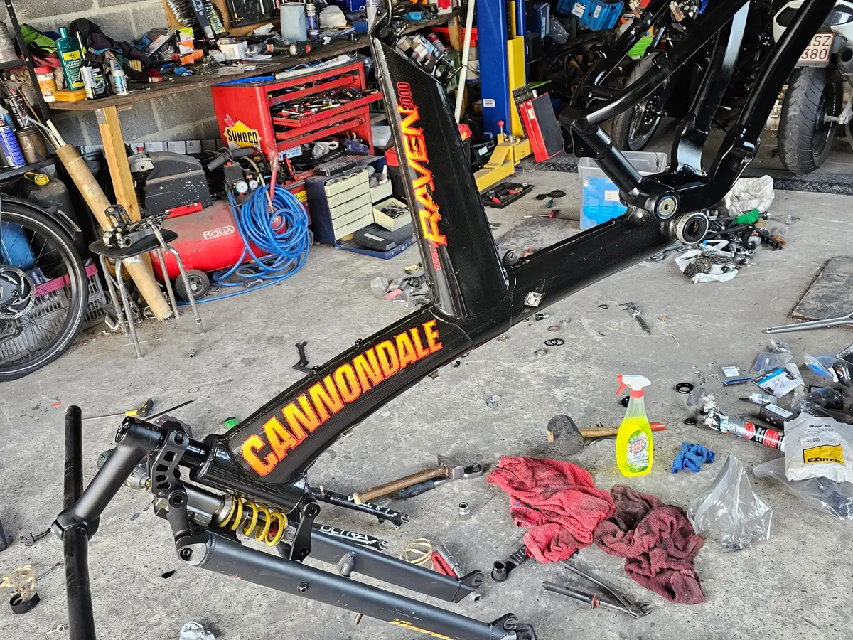 Cannondale super V Raven 2000 1996 view 10