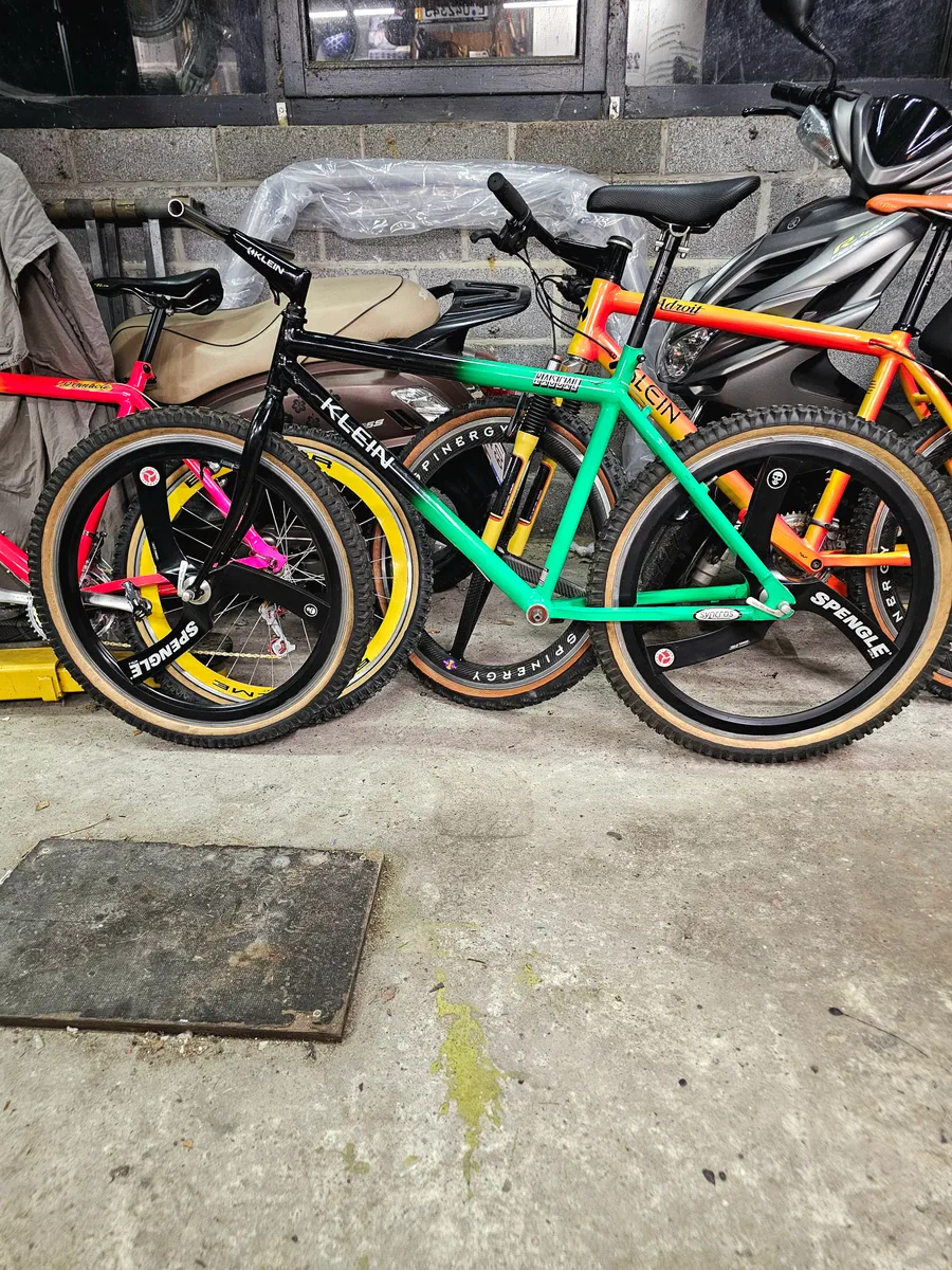 Klein Rascal 1991 Gloss Black Bright Green view 3