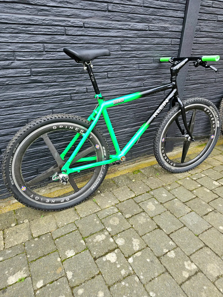 Klein Rascal 1991 Gloss Black Bright Green view 10