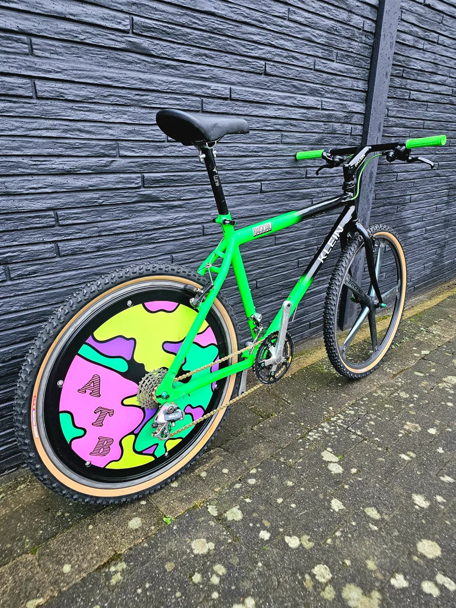 Klein Rascal 1991 Gloss Black Bright Green view 21