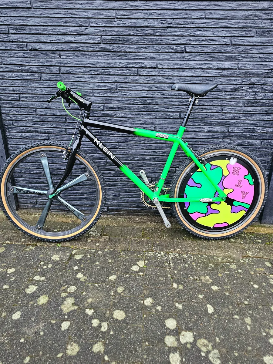 Klein Rascal 1991 Gloss Black Bright Green view 23