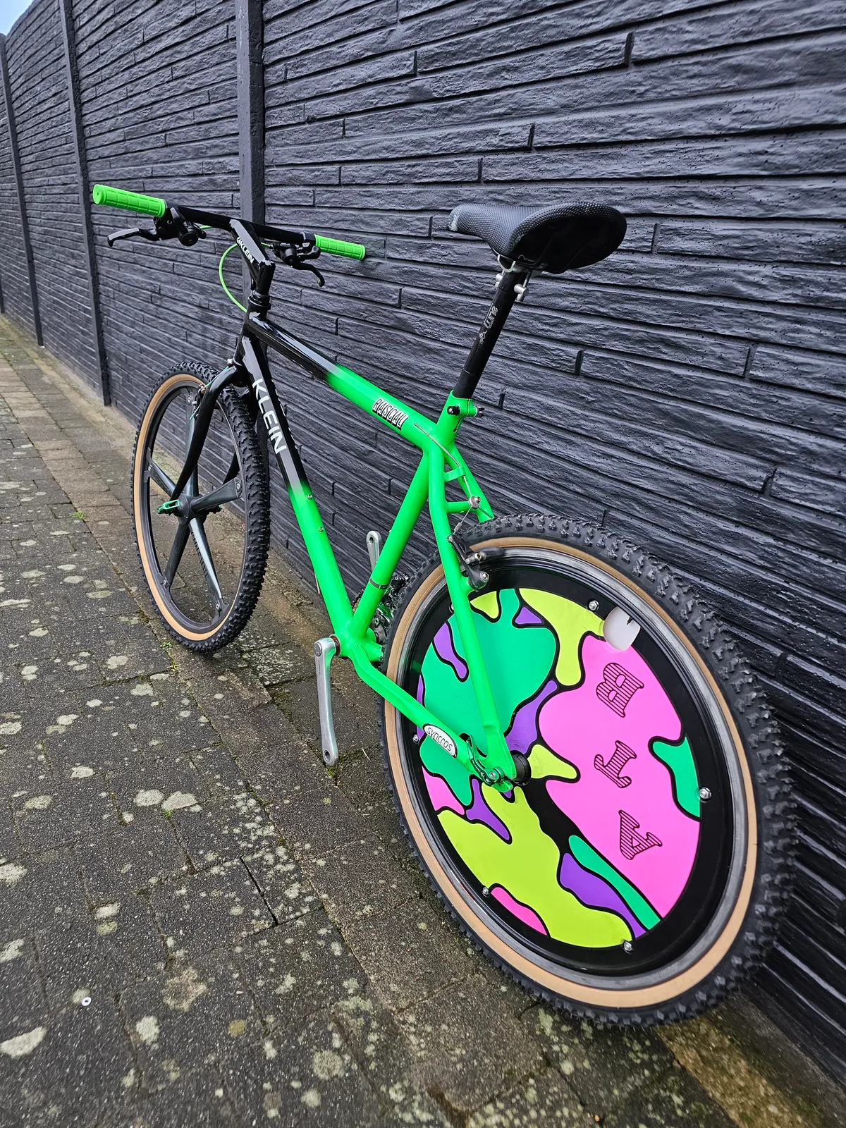Klein Rascal 1991 Gloss Black Bright Green view 25