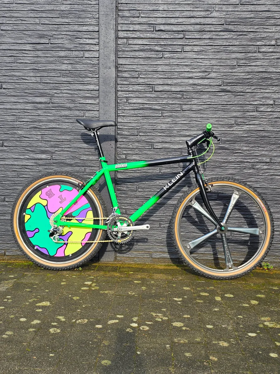 Klein Rascal 1991 Gloss Black Bright Green view 26