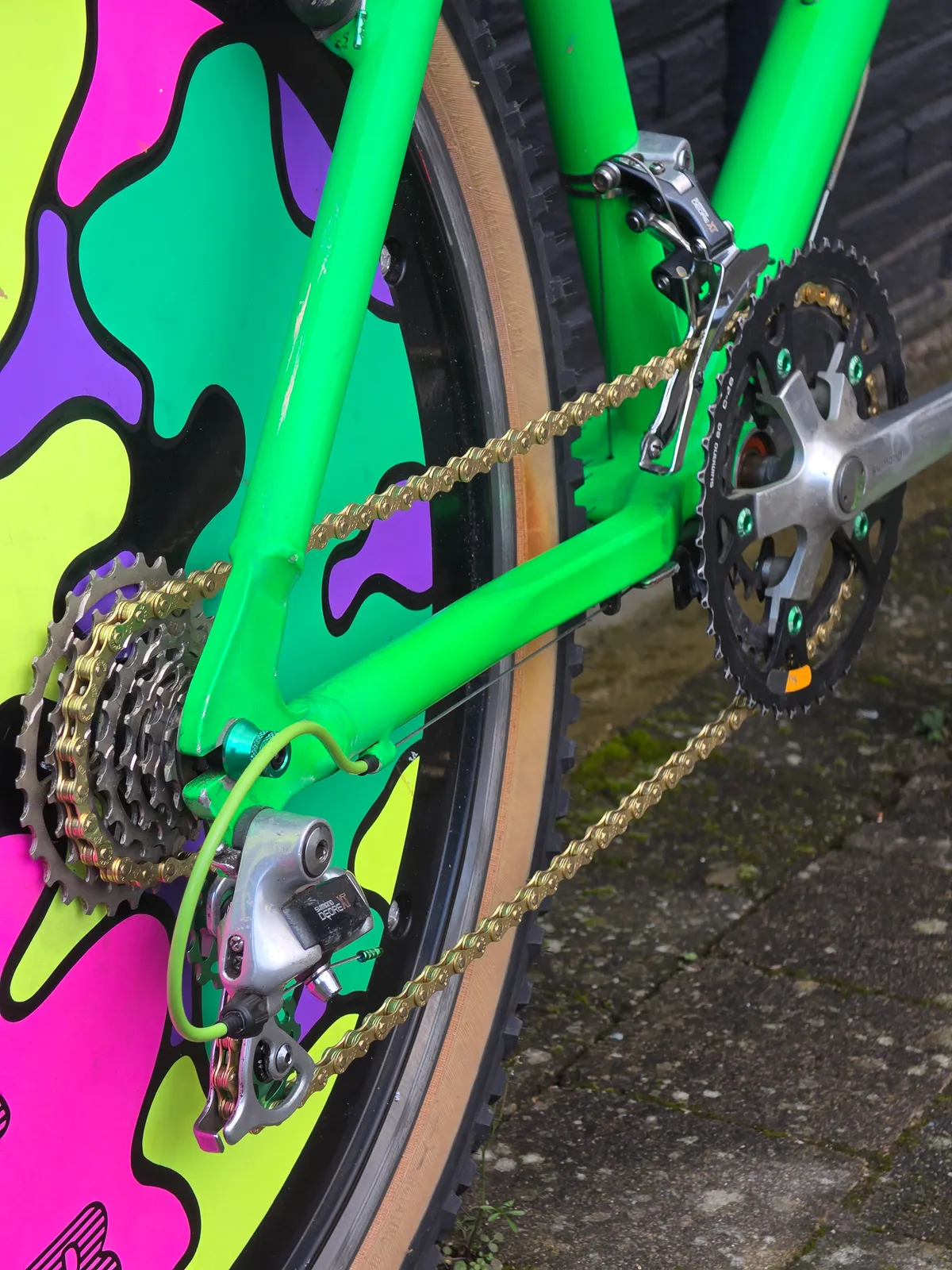 Klein Rascal 1991 Gloss Black Bright Green view 39
