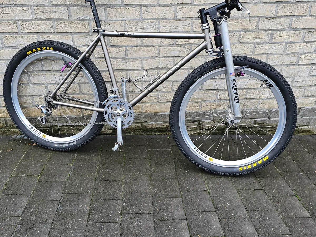 Nishiki titanium 1992 view 5