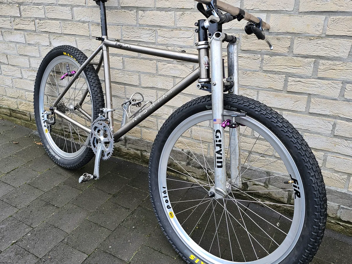 Nishiki titanium 1992 view 6