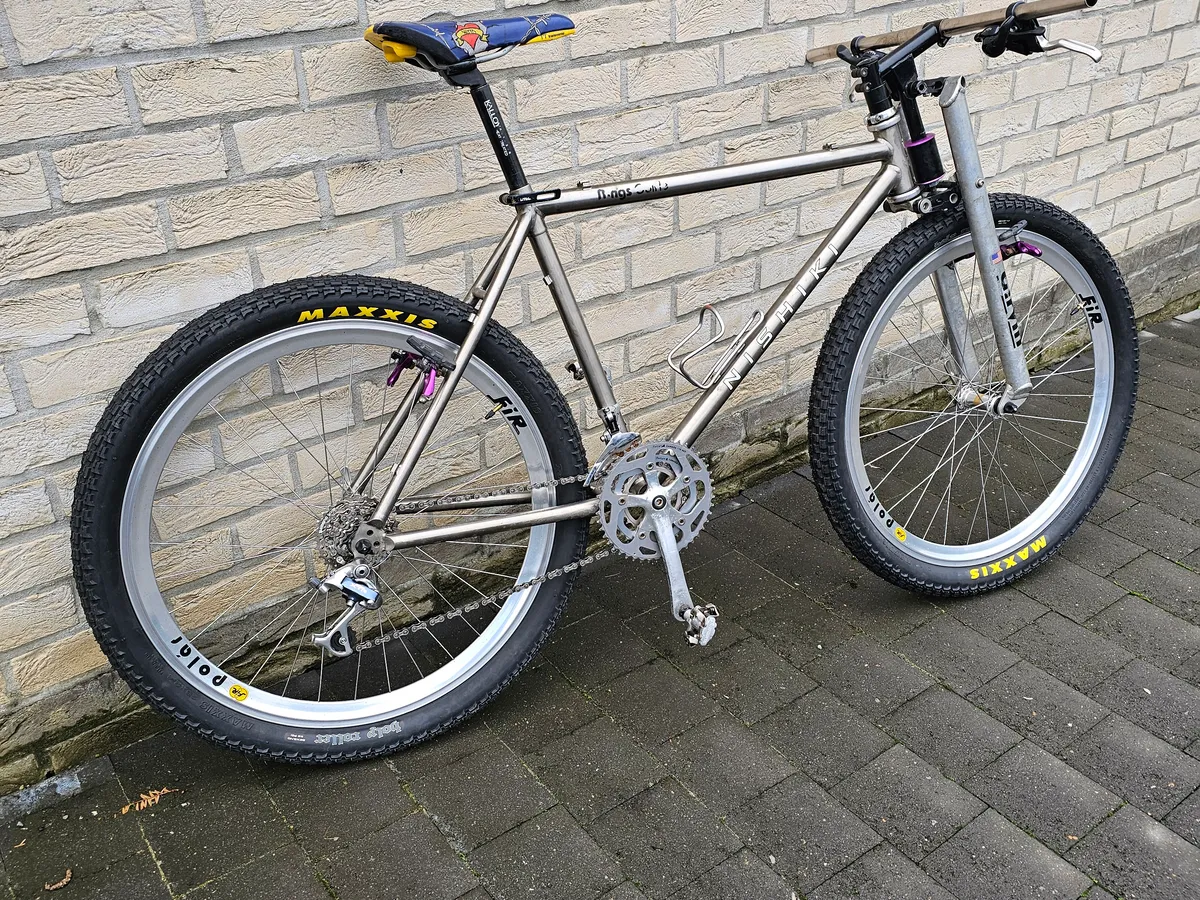 Nishiki titanium 1992 view 7