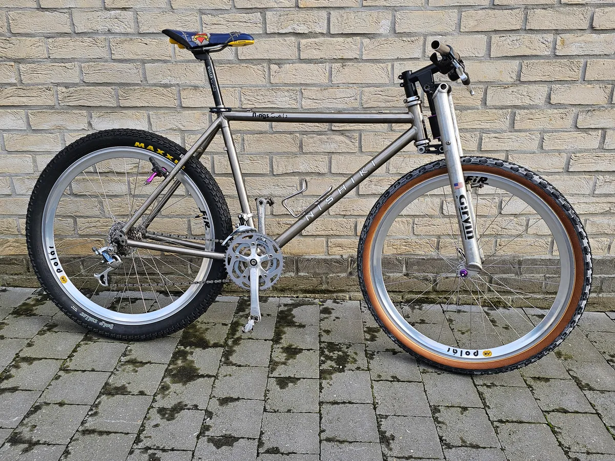 Nishiki titanium 1992 view 8
