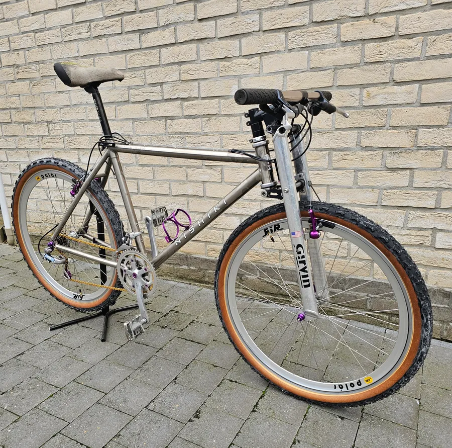 Nishiki titanium 1992 view 11